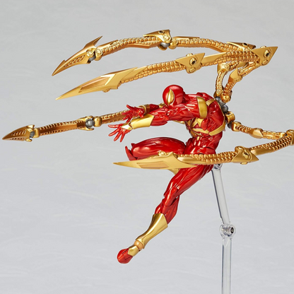 Kaiyodo Amazing Yamaguchi Revoltech No.023 Spider-Man Iron Spider Action Figure