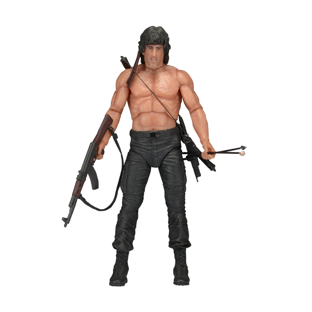 NECA Rambo Action Figure - Brave. Daring. Heroic Age 17+