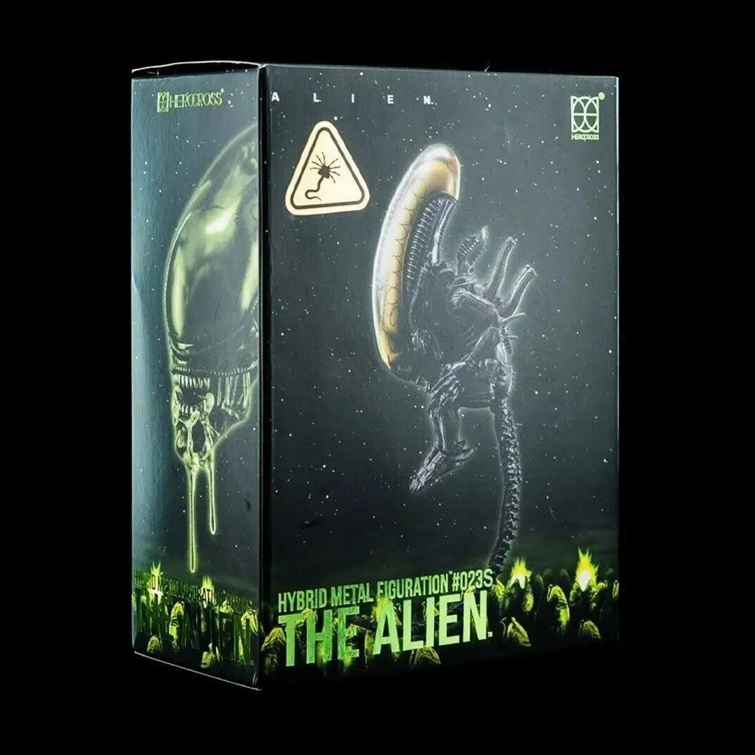 Herocross Alien Special Edition Gold Hybrid Action Figure