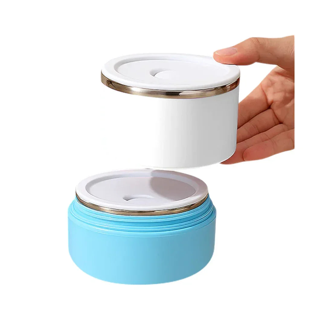 Stainless Steel Snack Tiffin Box For Kids 580 ML - Jaiman Toys