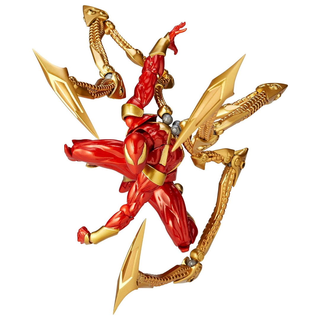 Kaiyodo Amazing Yamaguchi Revoltech No.023 Spider-Man Iron Spider Action Figure