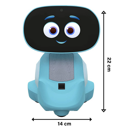 Miko 3: AI-Powered Smart Robot for Kids | Educational Robot | Interactive Robot with Coding apps (Blue)