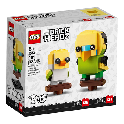 LEGO BrickHeadz 40443 Budgie & Chick (261 Pieces)