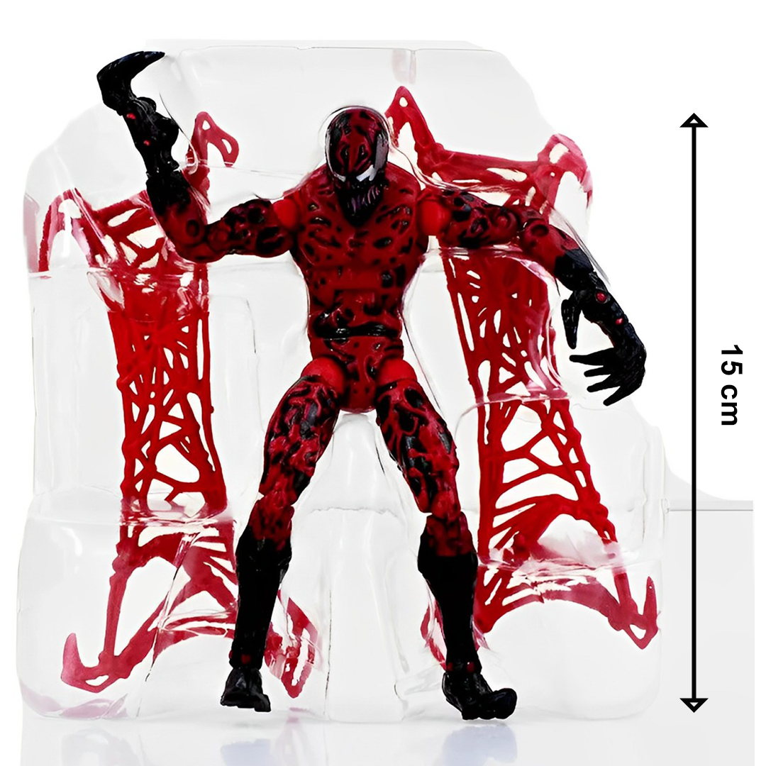 Venom Spider-Man Carnage Spiderman With Capture Webs 6" Action Figure