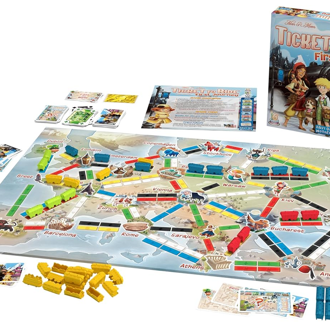 Days of Wonder Ticket to Ride: Europe - First Journey