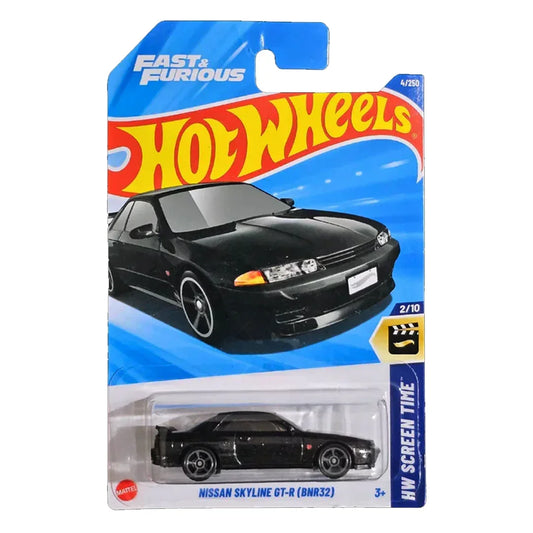 Hot Wheels 1:64 Scale 5-Car Set – Maserati Shamal HW Metro, Deora II, Nissan Skyline GT-R BNR32, Monteracer HYX86 & Total Disposal