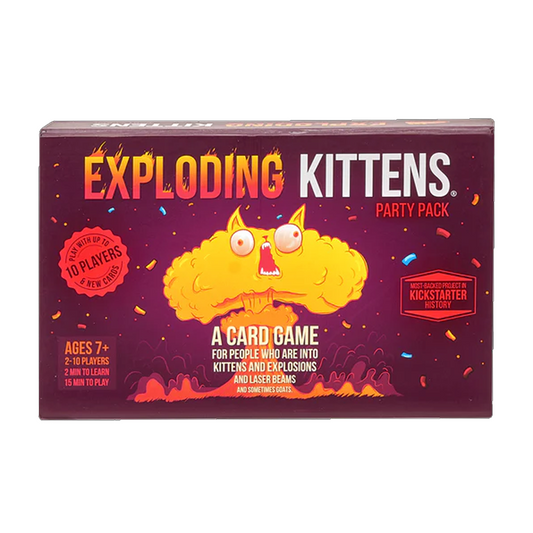 Exploding Kittens Party Pack Card Game for Adults