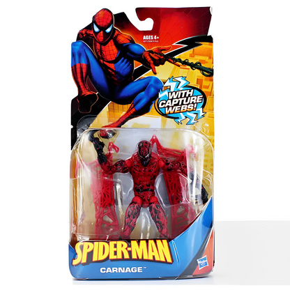 Venom Spider-Man Carnage Spiderman With Capture Webs 6" Action Figure