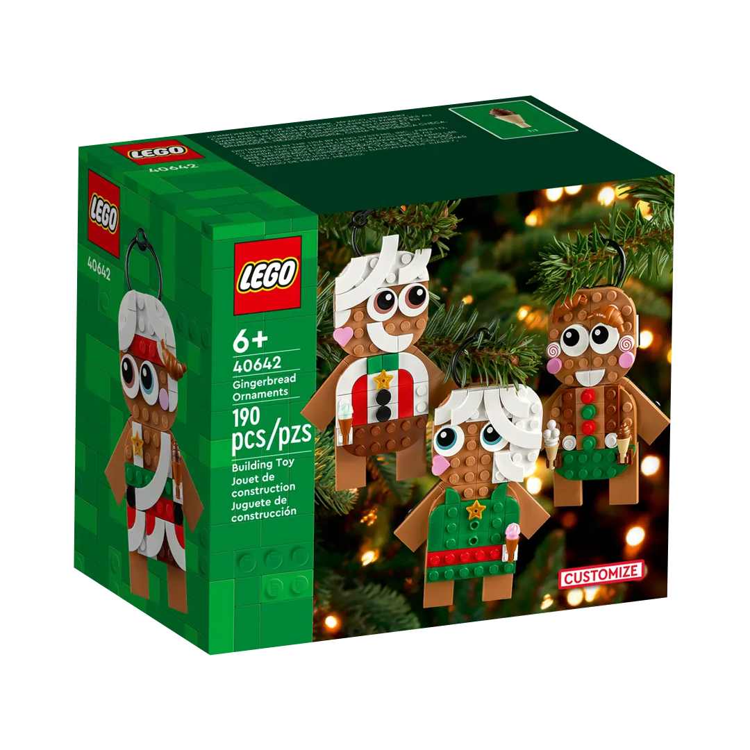 LEGO 40642 Gingerbread Ornaments Building Toy (190 Pieces)