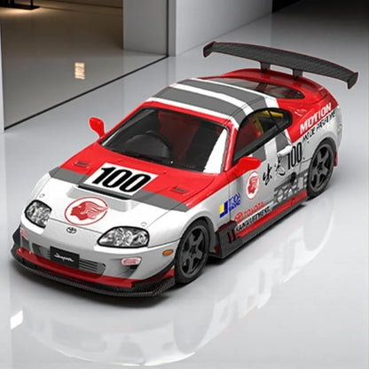 BSC Toyota 1:64  Supra A80 Idemitsu 100 Regular Edition Racing   Diecast Car Model
