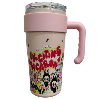 Nice Holiday Stainless Steel Cute Sipper Water Bottle – 860ml | Ideal for Office, Gym, & Travel - Jaiman Toys