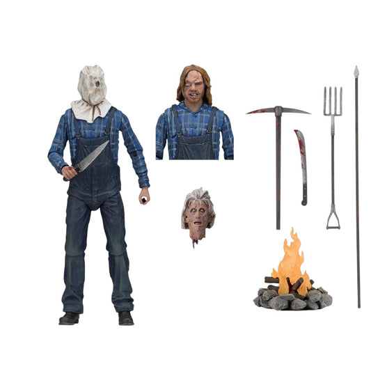 Friday the 13th Part 2 Slasher Action Figure – 7 Inch Horror Collectible Figure with Weapons & Accessories
