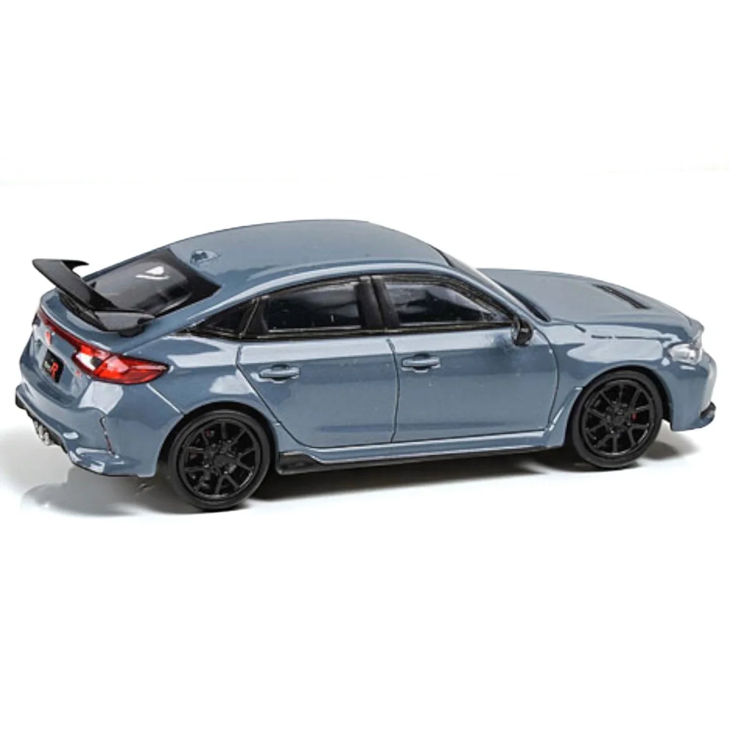 PARA64 1:64 Honda Civic Type R 2023 Pearl sonic Gray RHD Diecast Car Model