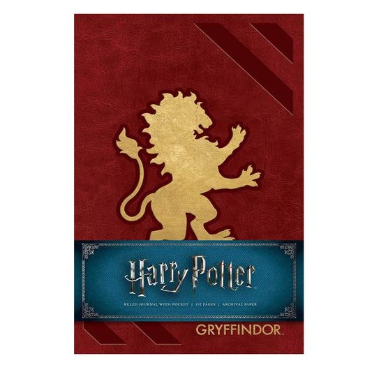 Harry Potter Gryffindor Hardcover Ruled Journal – Premium Collectible Notebook by Insight Editions