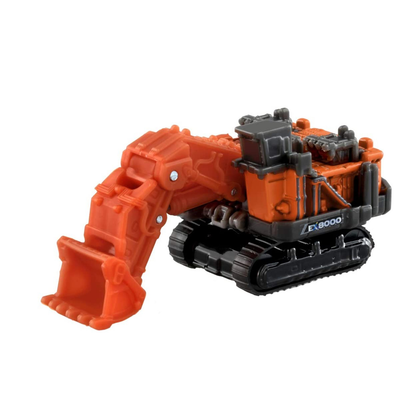 Takara Tomy Tomica 25 Hitachi Loading Shovel EX8000-7- TAKARA TOMY -Diecast Scale Model Car - 1/300