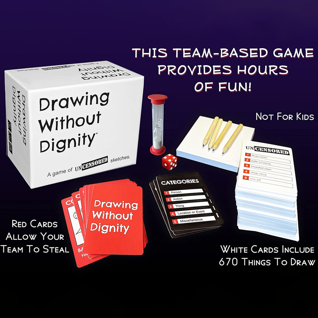 Drawing Without Dignity - an Adult Party Game