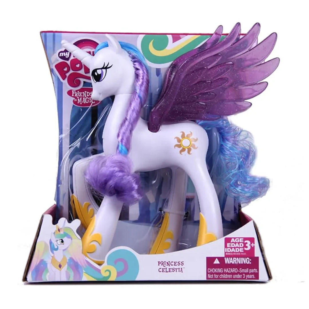 My Little Pony Horse Toy Friendship Movie Feature Character 22cm Action Figure (White) - Jaiman Toys