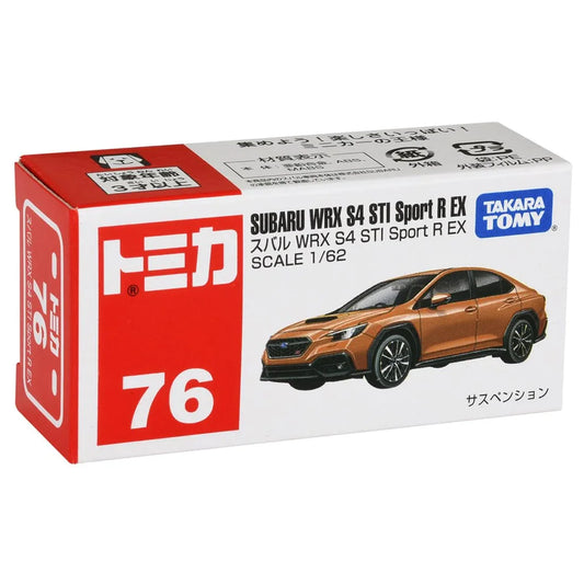 TAKARA TOMY Tomica No 76 Subaru WRX S4 Sti Sport R Ex - Jaiman Toys