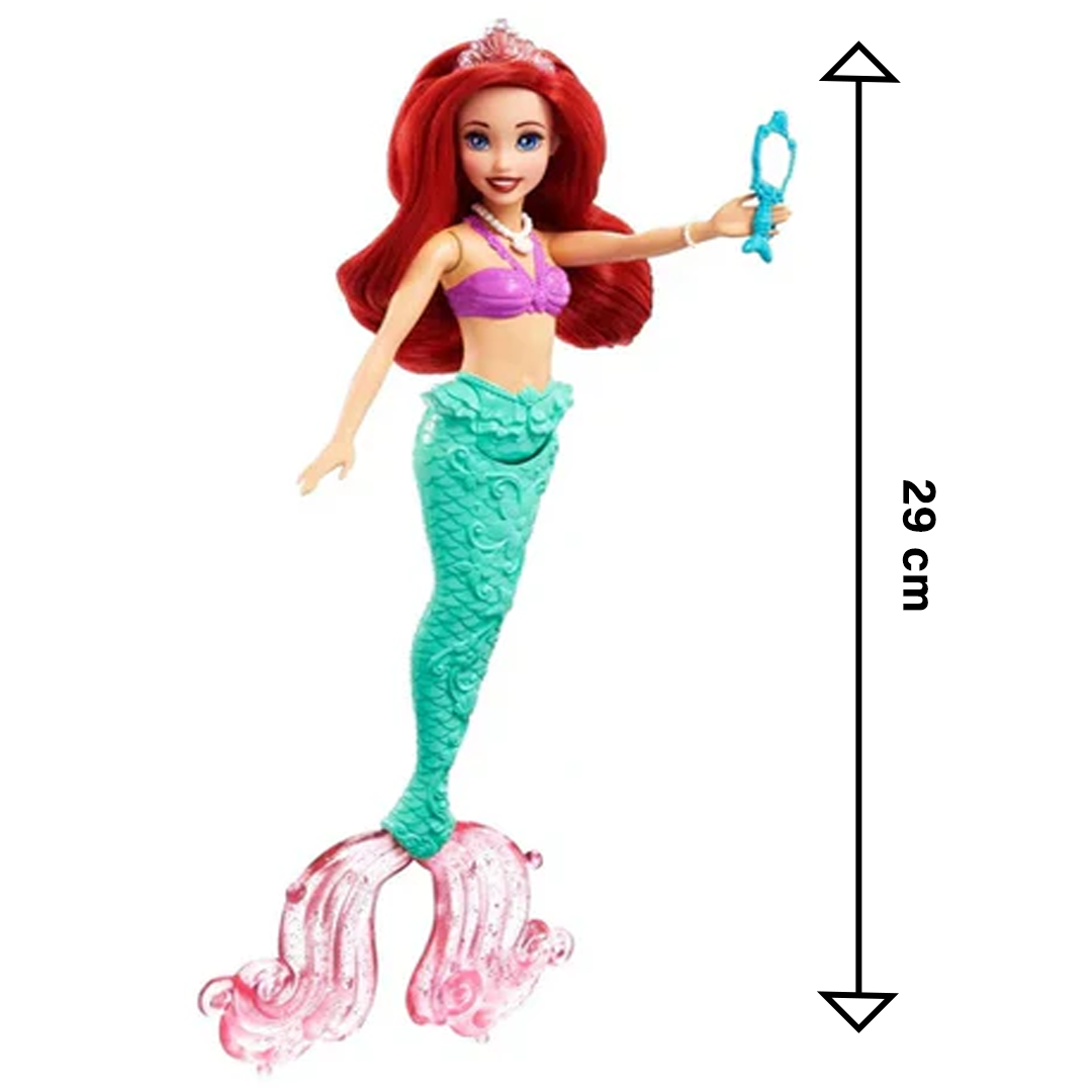 Sand and Swim Ariel Barbie Fashion Doll Make Waves with Disney's Little Mermaid