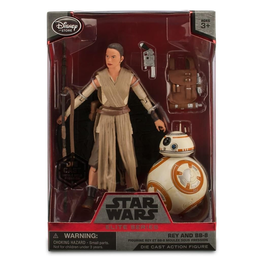 Rey and BB-8 Elite Series Die Cast Action Figures - 6'' - Star Wars