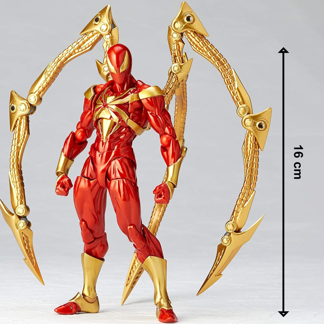 Kaiyodo Amazing Yamaguchi Revoltech No.023 Spider-Man Iron Spider Action Figure