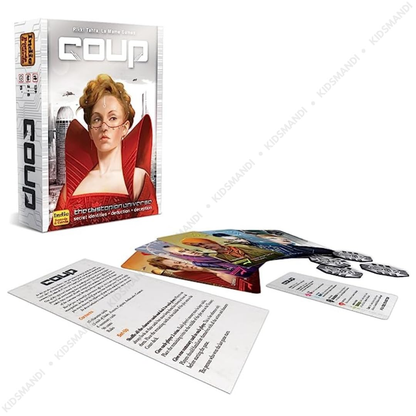 Coup - A Game of Strategy | Intense Card Game for Family and Friends