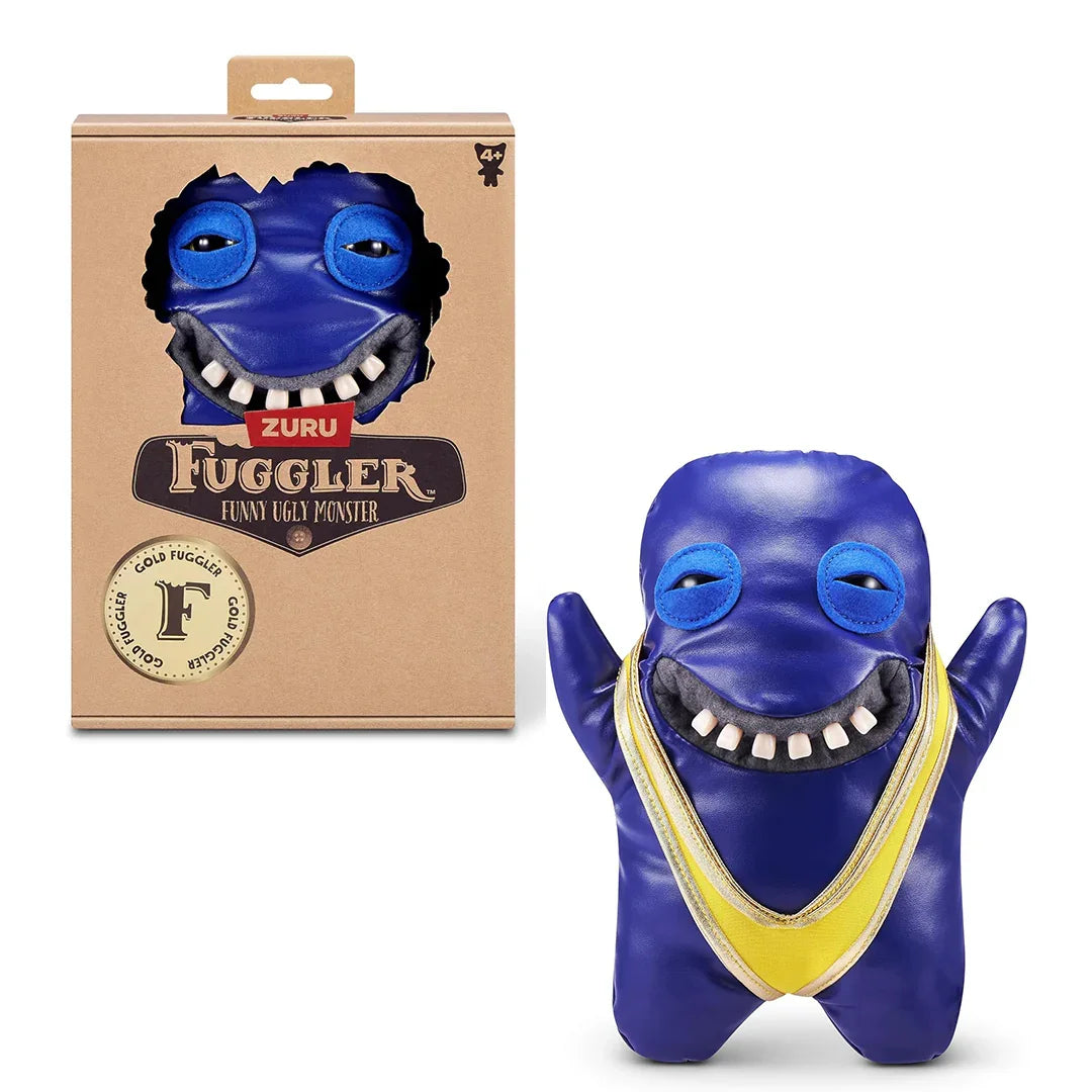 Gold Fuggs by ZURU Funny Ugly Monster, Plush, Collectible, Toy (Shameless Goof - Mankini) - Jaiman Toys
