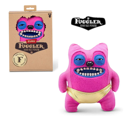 Gold Fuggs by ZURU Funny Ugly Monster, Plush, Collectible, Toy (Greedy Grinner - Pants) - Jaiman Toys