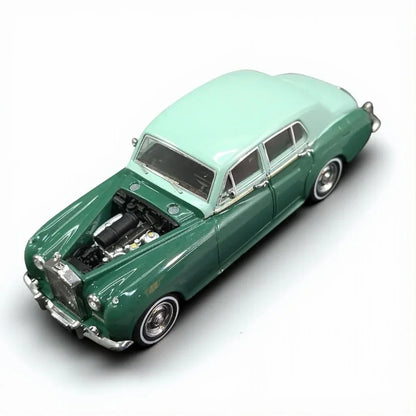 GFCC 1:64 Scale 1955 Rolls-Royce Silver Cloud Green Diecast Car Model
