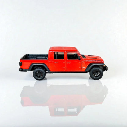 WELLY 1:27 2020 Jeep Gladiator Rubicon Diecast Car Model -Red (24103) - Jaiman Toys