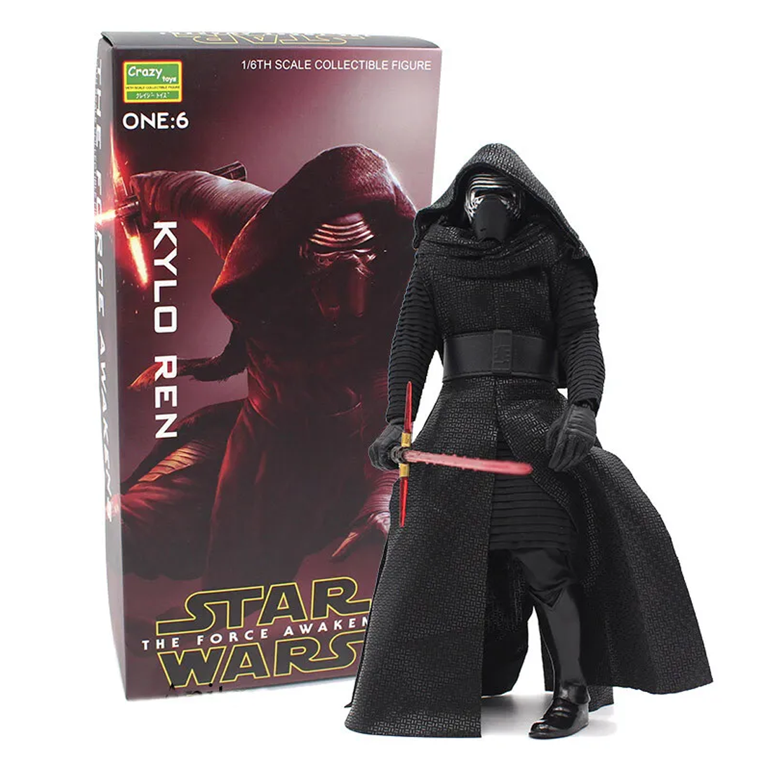 Star Wars Kylo Ren 12‘’ Action Figure Crazy Toys Collectible Model