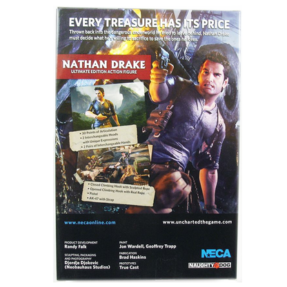 Uncharted 4 Ultimate Nathan Drake Action Figure Model Collectible Statue (7" Scale)