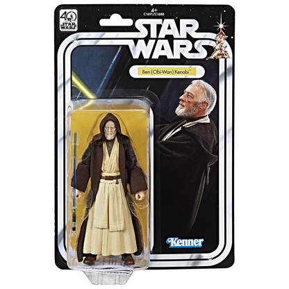 Star Wars 2017 Black Series 40th Anniversary Ben (Obi-Wan) Kenobi Kenner Action Figure