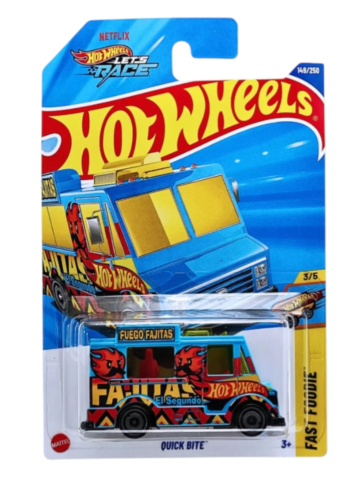 Hot Wheels 5-Car Set 1:64 Scale – McLaren F1, 1978 Dodge Li'l Red Express Truck, Deora II, Quick Bite & '67 Lotus Type 49