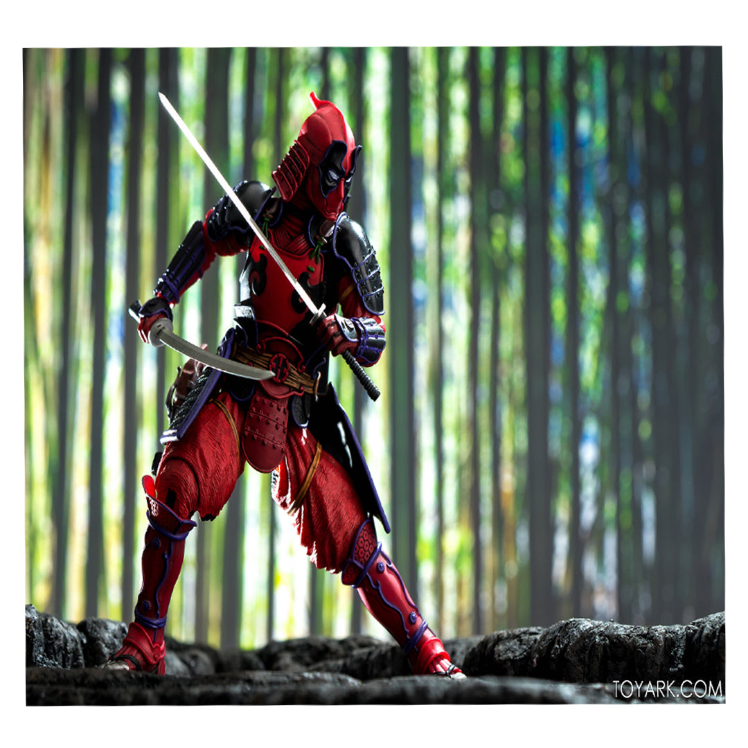 Deadpool Samurai Action Figure – Marvel Comics Collectible with Accessories