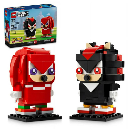 LEGO Brickheadz 40672 Sonic the Hedgehog Knuckles & Shadow (298 Pieces)