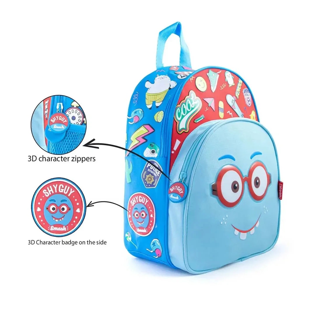 Rabitat School Bags Smash School Bag Shyguy, 12 inches, 2Y+ - Jaiman Toys