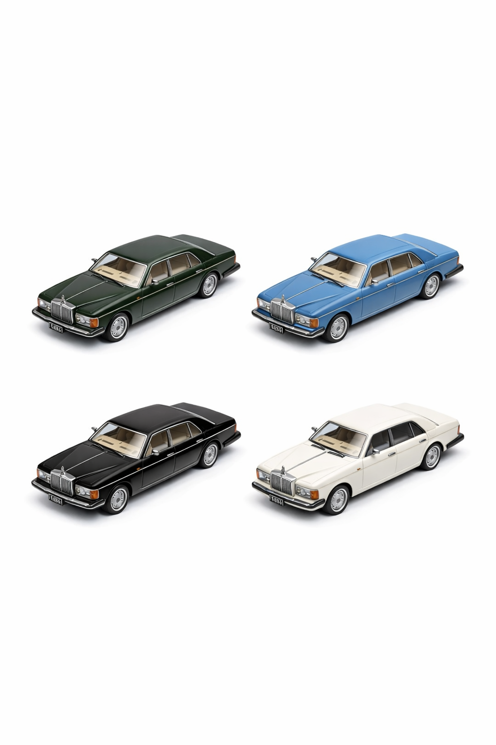 1994 Rolls-Royce Silver Spur III 1:64 Scale Diecast Model Car | Luxury Sedan Collectible