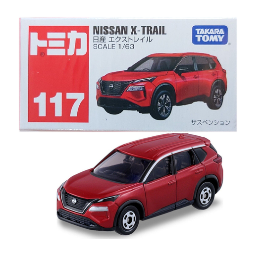 Takara Tomy Tomica No. 117 Nissan X-Trail- TAKARA TOMY -Diecast Scale Model Car - 1/63