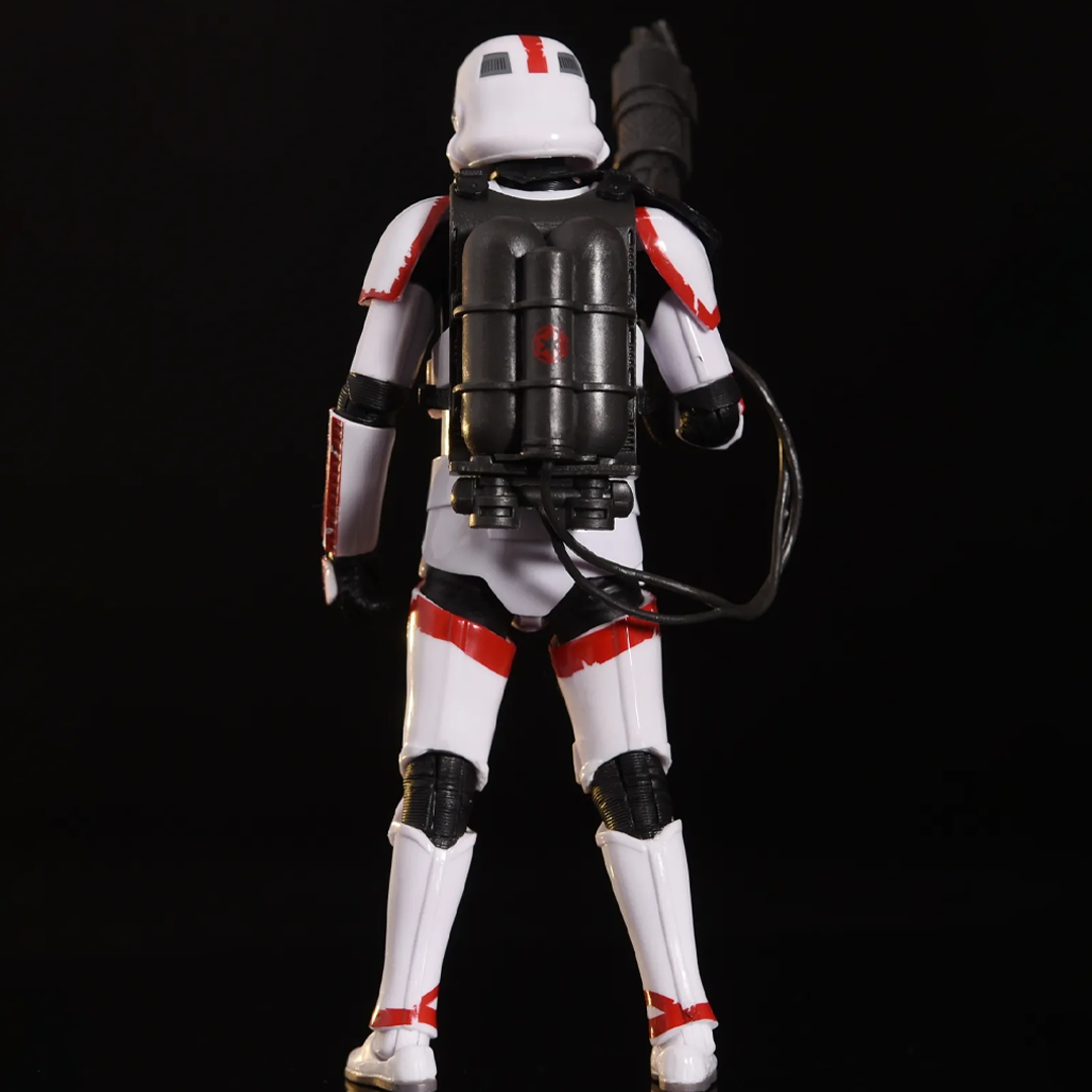 STAR WARS The Black Series Incinerator Trooper The Mandalorian Collectible Action Figure 6-Inch Scale