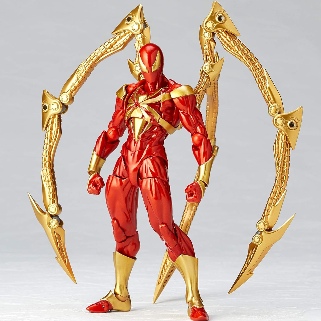 Kaiyodo Amazing Yamaguchi Revoltech No.023 Spider-Man Iron Spider Action Figure