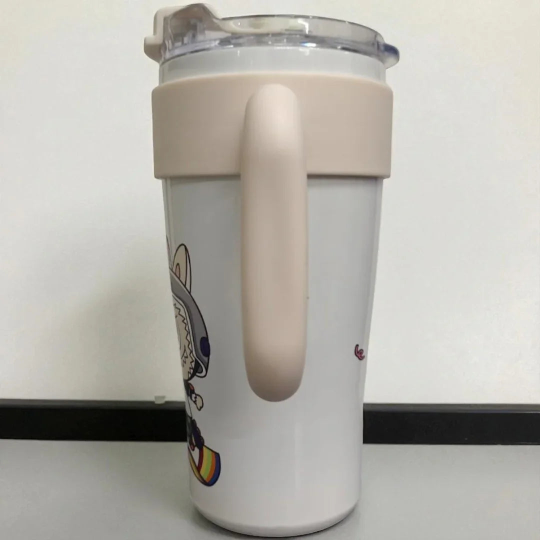 Nice Holiday Stainless Steel Cute Sipper Water Bottle – 860ml | Ideal for Office, Gym, & Travel - Jaiman Toys