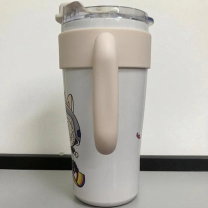 Nice Holiday Stainless Steel Cute Sipper Water Bottle – 860ml | Ideal for Office, Gym, & Travel - Jaiman Toys