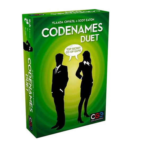 Czech Games Edition - Codenames Duet Party Game (2 or More Players), Ages 11+ - Jaiman Toys