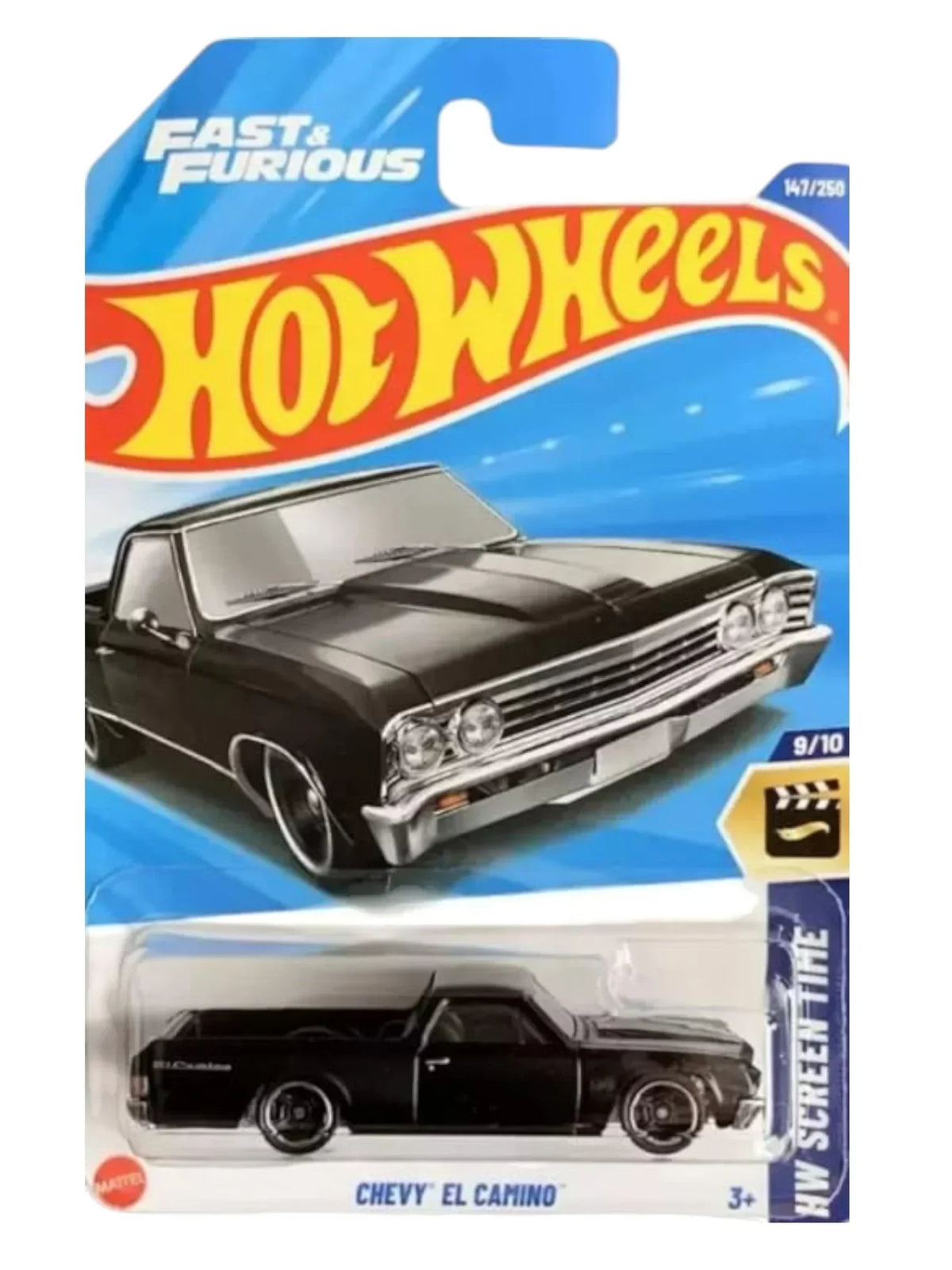 Hot Wheels 1:64 5-Car Collector Set – Chevy El Camino, Max Steel, Porsche 911 GT3 RS, Super Twin Mill & Buns of Steel