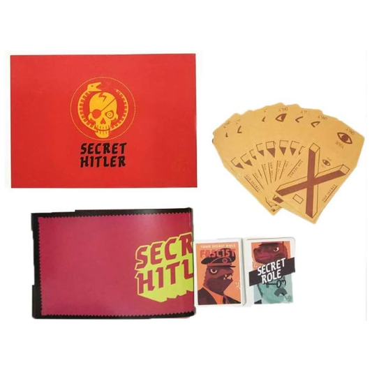 SECRET HITLER BOARD GAME (C) RED | Political Intrigue &amp; Betrayal Fun! Age 6+