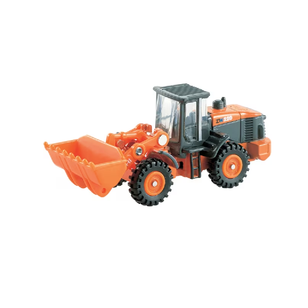 Tomica No.71 Hitachi WHEEL LOADER ZW220- TAKARA TOMY -Diecast Scale Model Car - 1/110