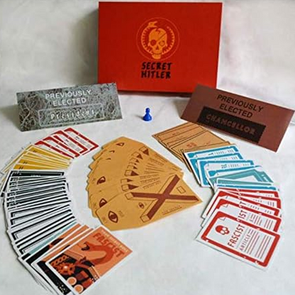 SECRET HITLER BOARD GAME (C) RED | Political Intrigue &amp; Betrayal Fun! Age 6+