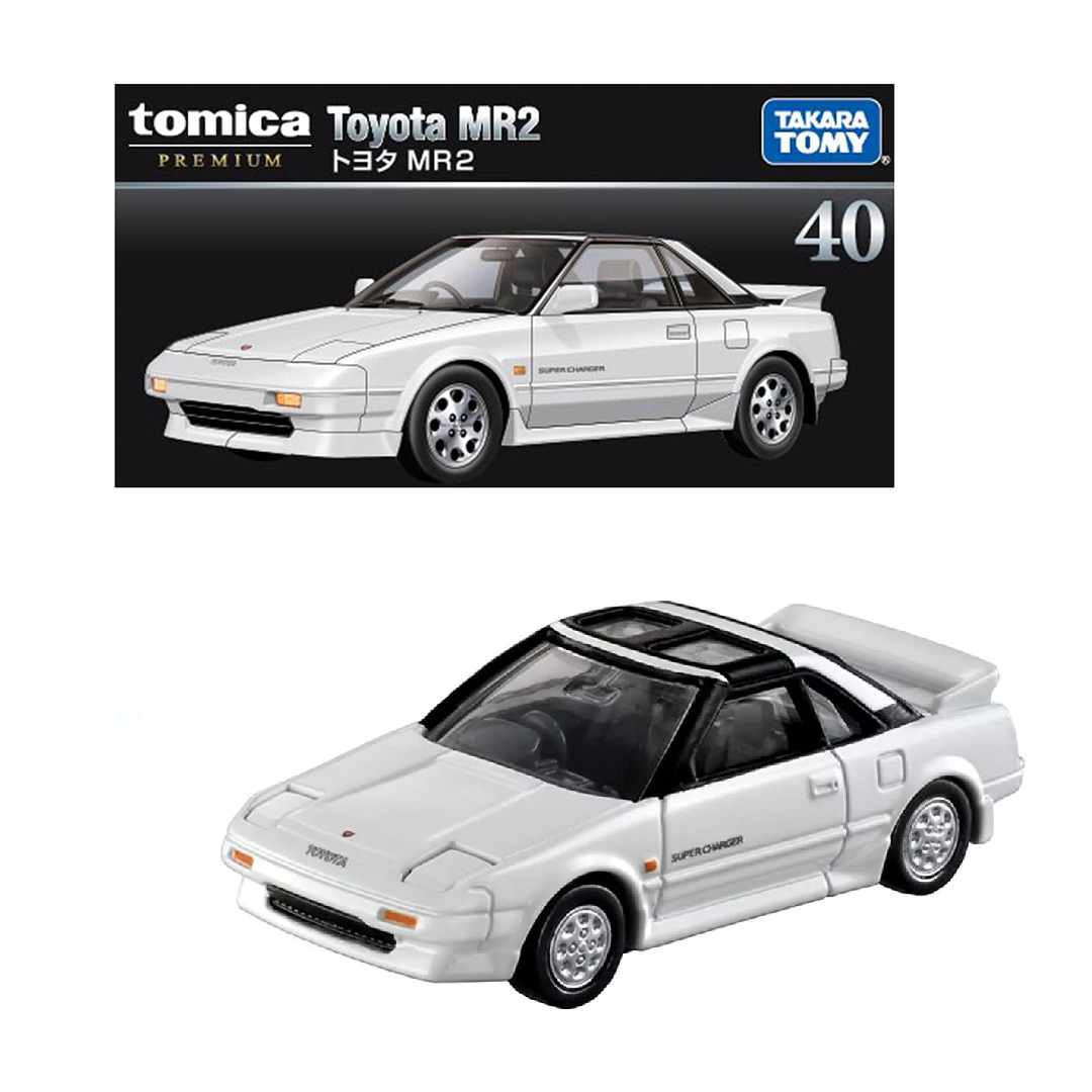 Tomica Premium 40 Toyota MR2- TAKARA TOMY -Diecast Scale Model Car