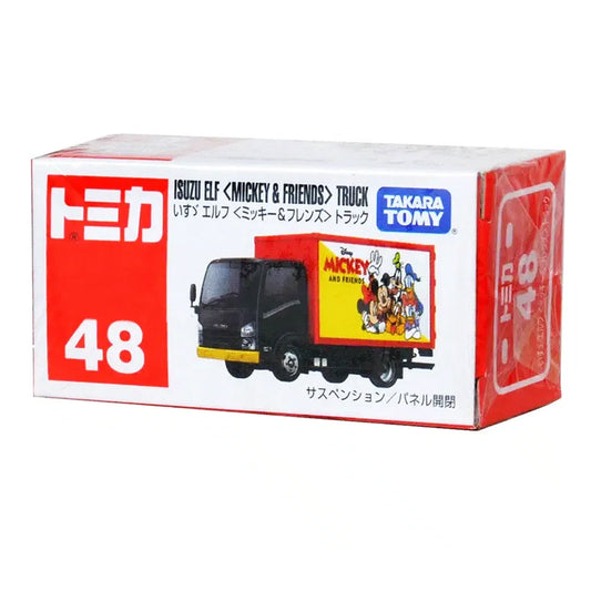Takara Tomy Tomica No. 48 Isuzu Elf (Mickey & Friends) Truck - Jaiman Toys